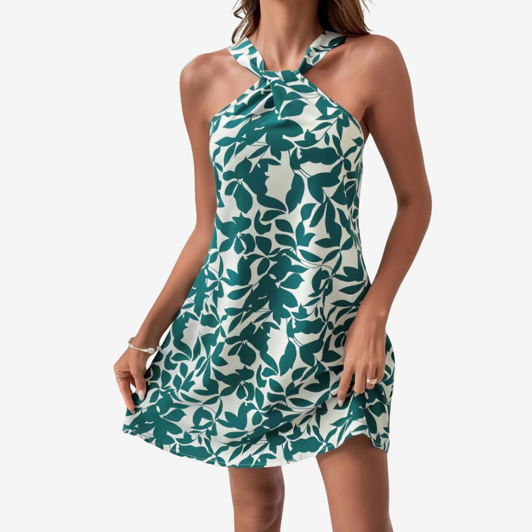 Lucetta™ Mini & Chic Abito a Foglia