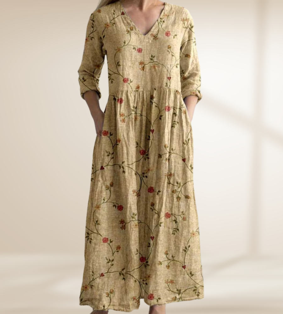 NATALIA | Breathable Cotton Blend Dress