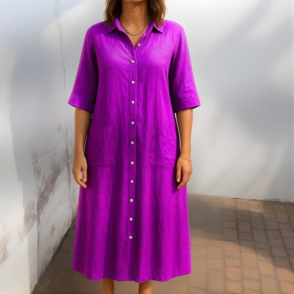 Charlotte | Breezy Shirt Dress