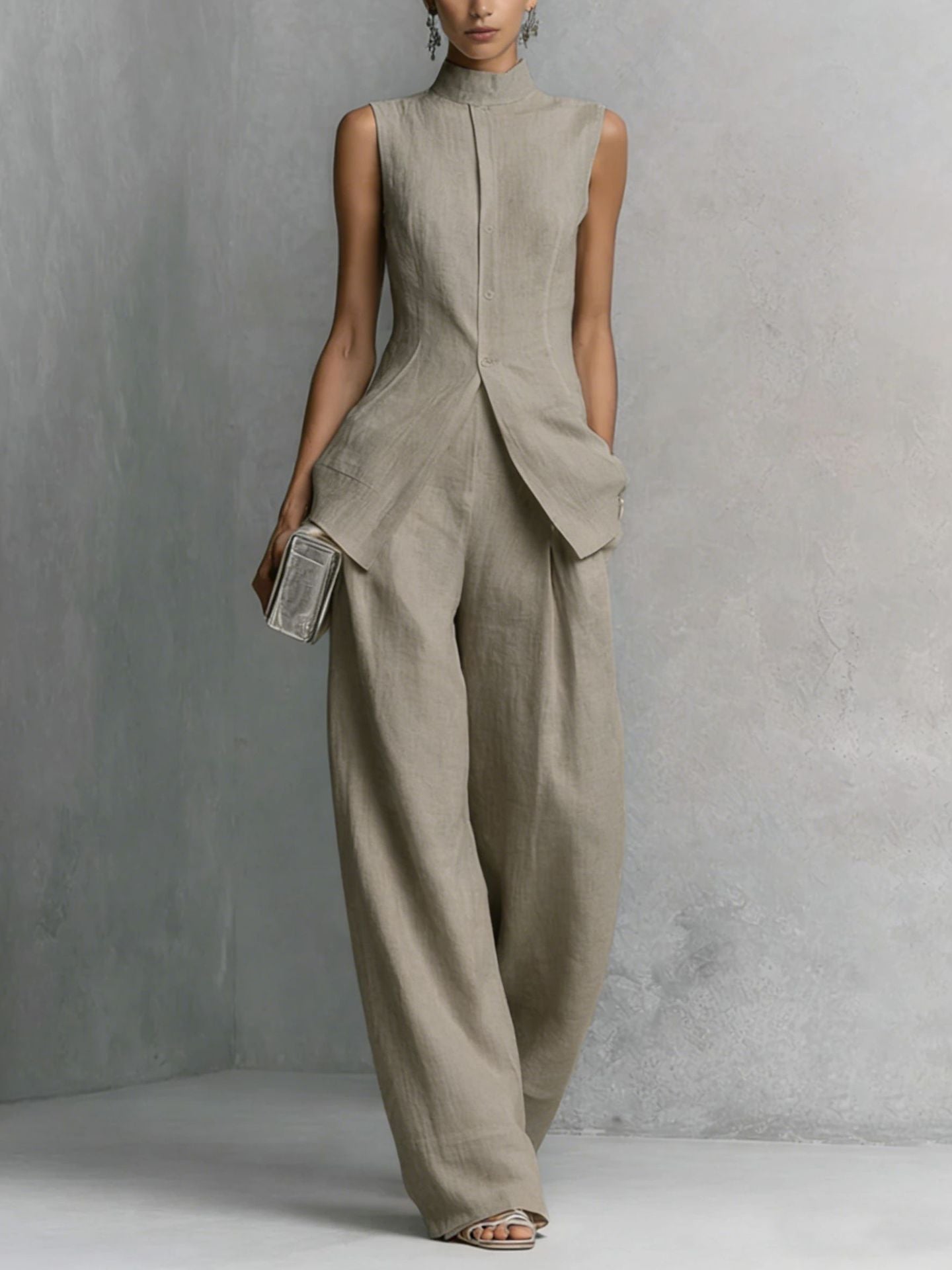 Merka | Linen Blend Set