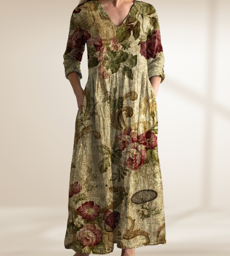 NATALIA | Breathable Cotton Blend Dress