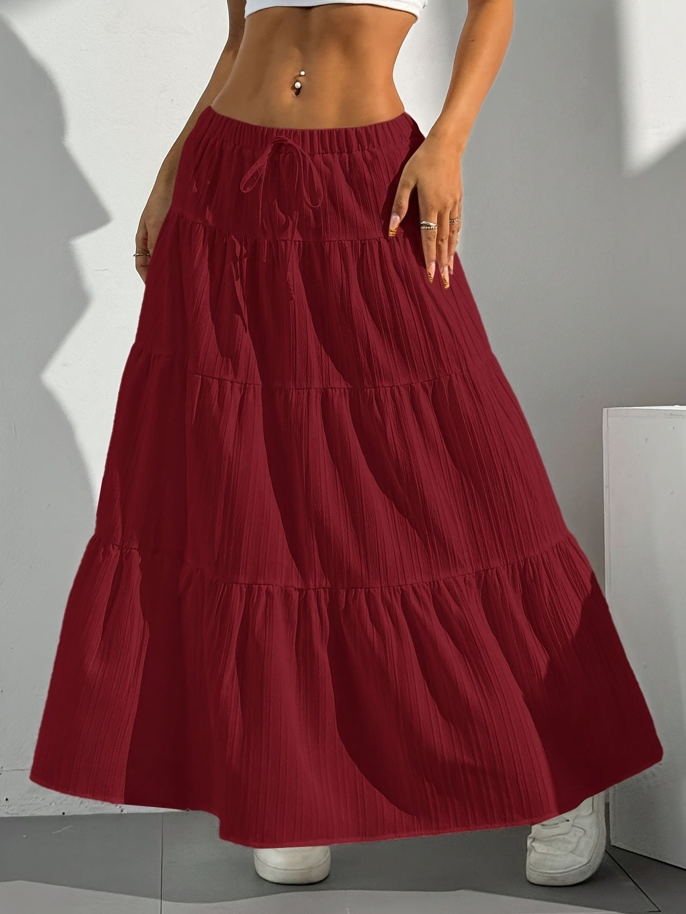 Olivia I Linen Summer Skirt