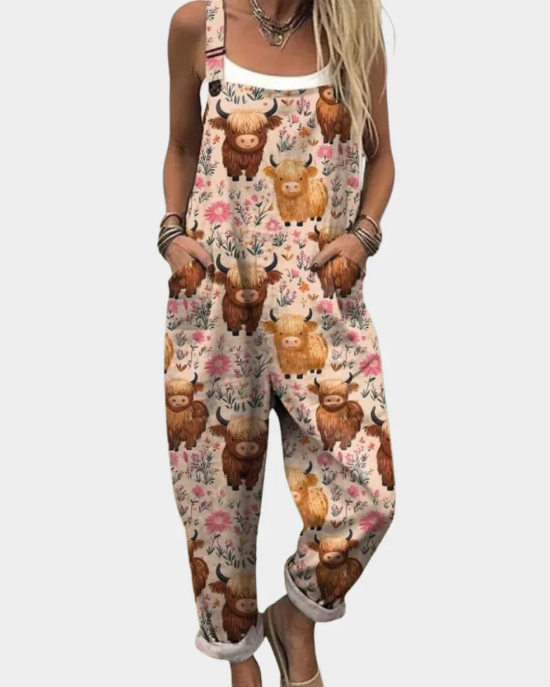 Danica | Comfortable Printed Jumpsuit