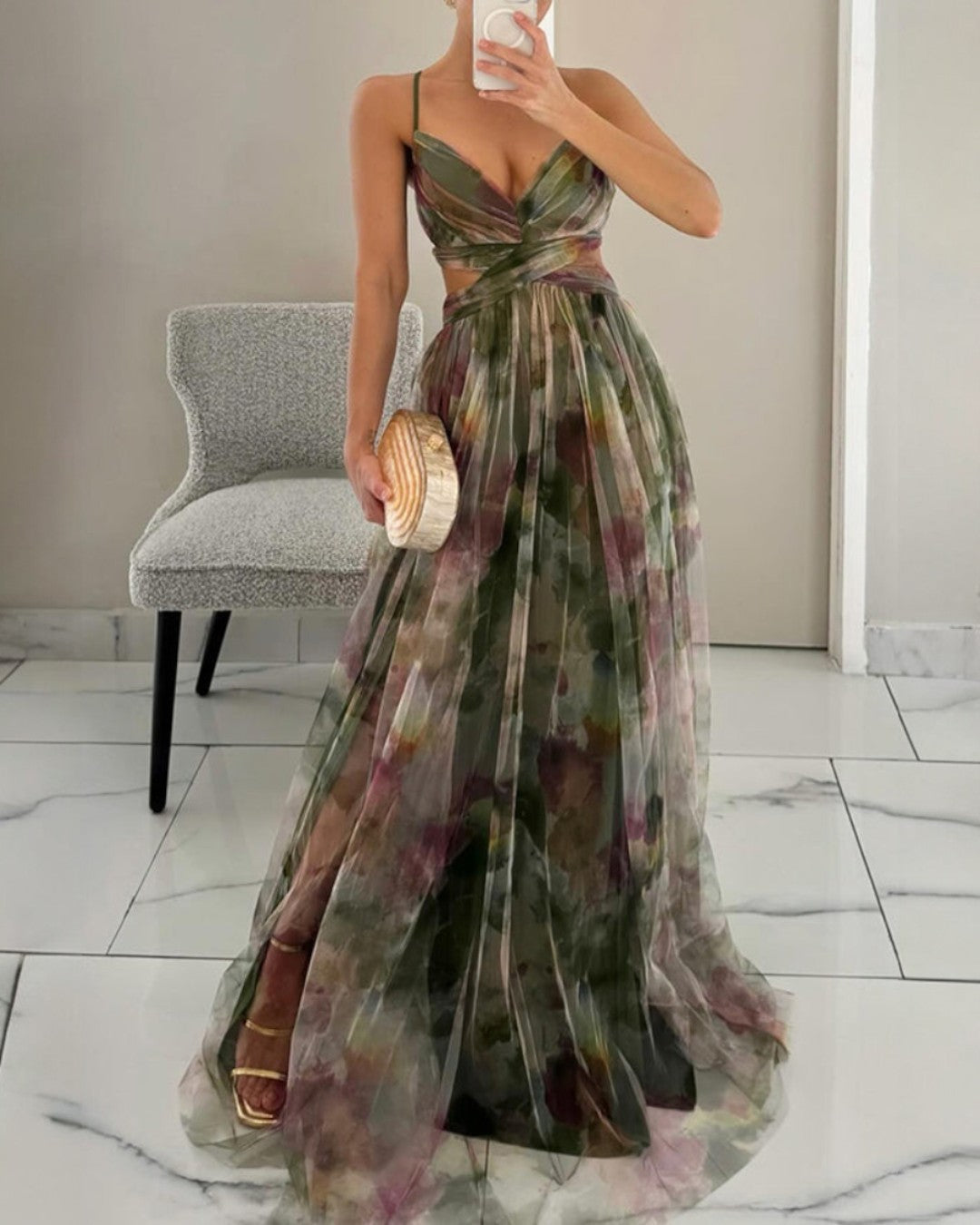 Giselle | Maxi Dress with Floral Print
