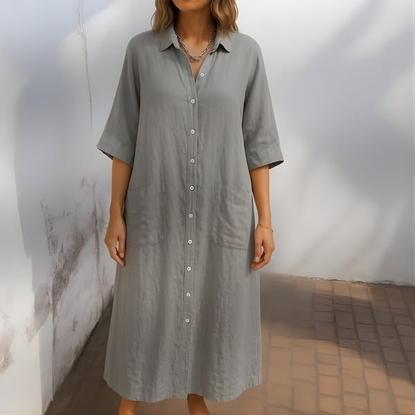 Charlotte | Breezy Shirt Dress