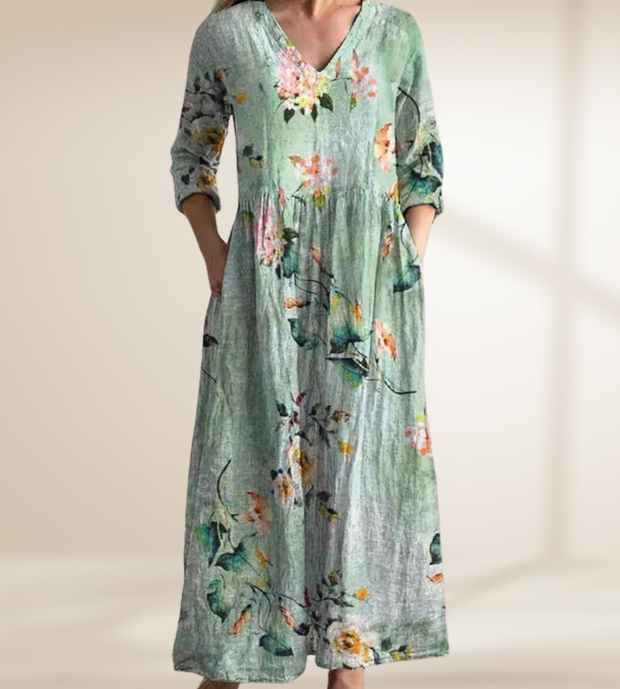 NATALIA | Breathable Cotton Blend Dress