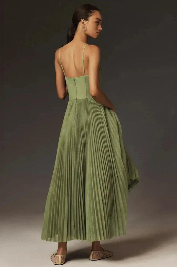 Claire | Pleated Tulle Dress