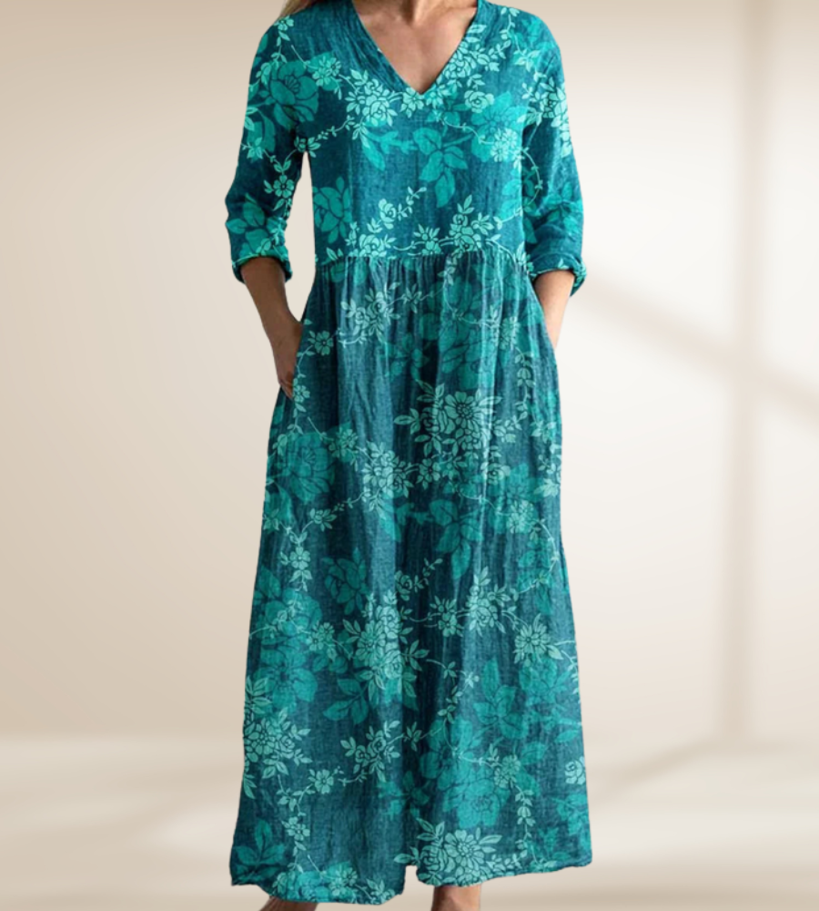 NATALIA | Breathable Cotton Blend Dress