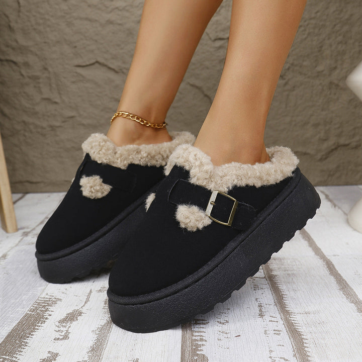 TAZA™ - Comfy Platform Mini Boots Slippers