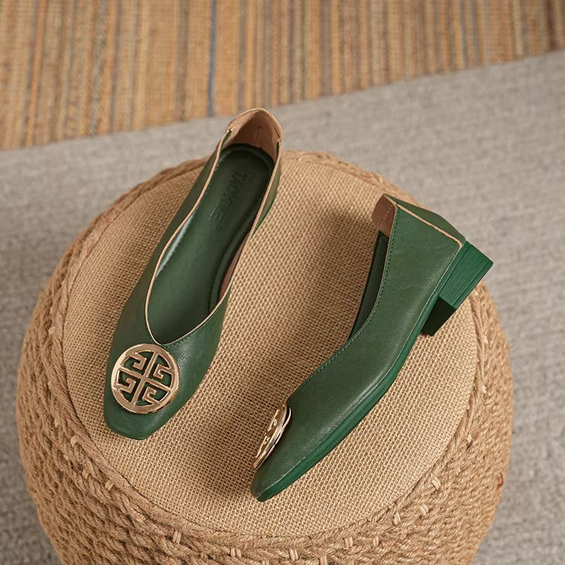 Silvana | Ballerine in Pelle Orchard