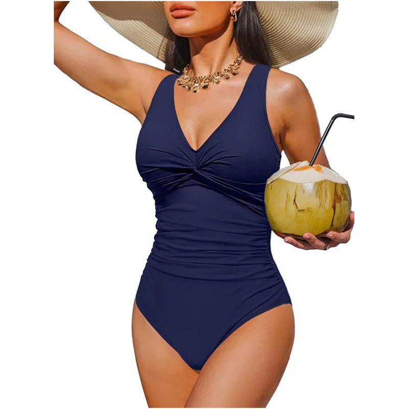 Marina | Shaping Swimsuit with V-Neck
