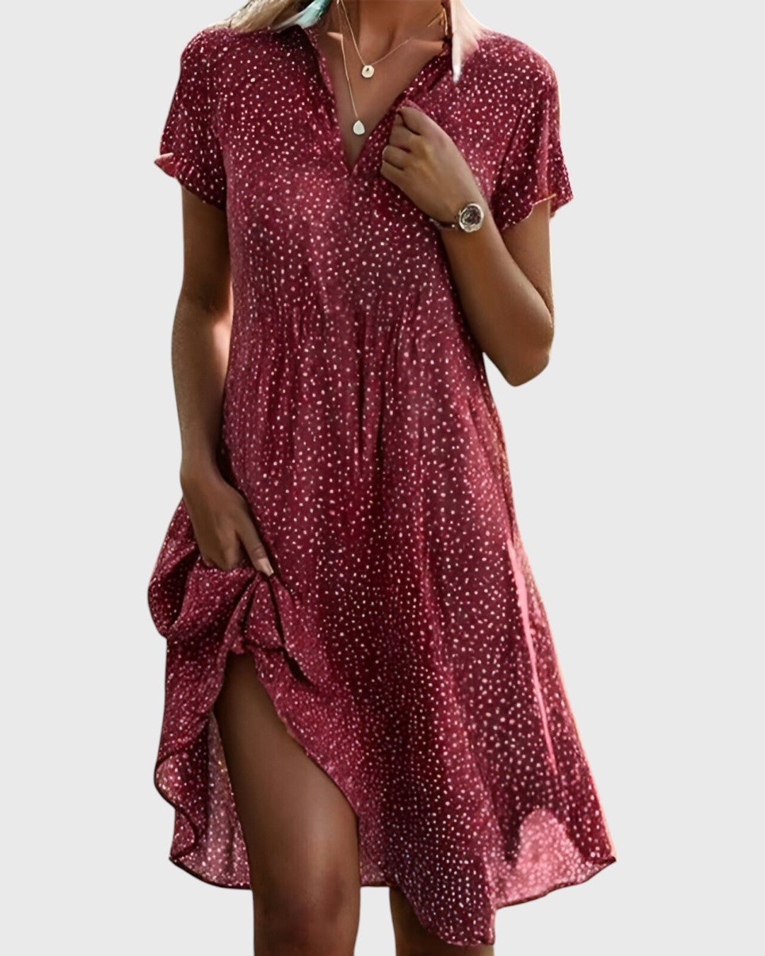 Mary | Casual Loose-Fit Dress